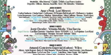 ¡Ya conocemos el cartel por días de Sonorama Ribera 2023!