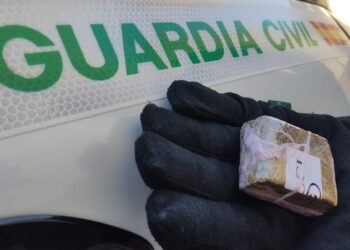 La Guardia Civil investiga en Almoguera a una persona por tráfico de drogas