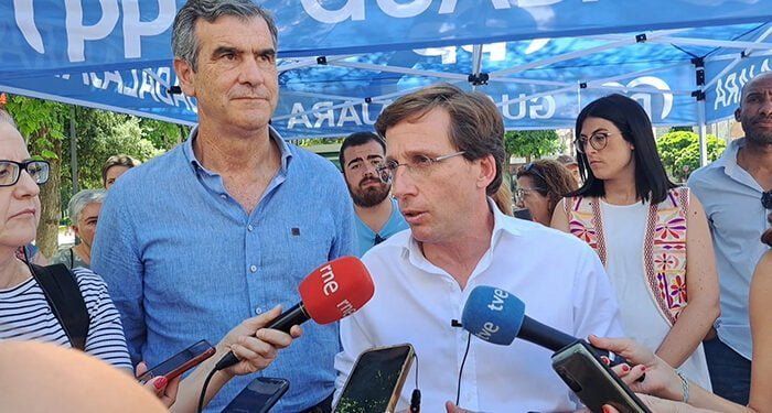 Almeida: “Guadalajara es una de las provincias donde se juega el futuro de España para conformar una mayoría amplia que dé el gobierno a Núñez Feijóo” 1 Almeida “Guadalajara es una de las provincias donde se juega el futuro de España para conformar una mayoría amplia que dé el gobierno a Núñez Feijóo”