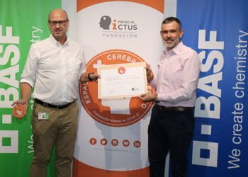 BASF en Marchamalo recibe la certificación de 'Espacio Cerebroprotegido'