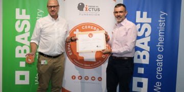 BASF en Marchamalo recibe la certificación de 'Espacio Cerebroprotegido'