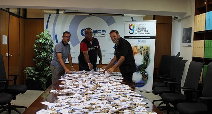 Celebrado el segundo sorteo de la campaña de dinamización del sector de la hostelería, Saborear Guadalajara 1 Celebrado el segundo sorteo de la campaña de dinamización del sector de la hostelería, Saborear Guadalajara