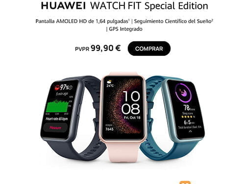 Combina moda y un estilo de vida inteligente con el nuevo Huawei Watch Fit Special Edition