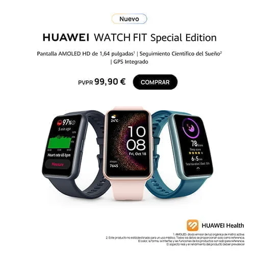 Huawei Watch Fit: análisis del nuevo reloj deportivo