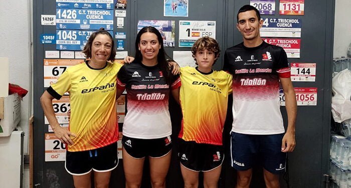 Cuatro conquenses, presentes en el Campeonato de España de Triatlón por comunidades autónomas representado a Castilla La Mancha 1 Cuatro conquenses, presentes en el Campeonato De España de Triatlón por comunidades autónomas representado a Castilla La Mancha