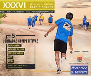 Cuenca capital vuelve a la XXXVI edición de la competición provincial de Juegos y Deportes Tradicionales de la Diputación