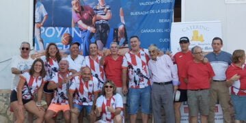 Cuenca consigue la victoria en Cañada del Hoyo y se coloca líder en la general del Circuito de Bolos Diputación