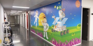 El área de Urgencias Pediátricas del Hospital de Guadalajara estrena decoración para hacer más agradable y humana la atención urgente a niños y niñas
