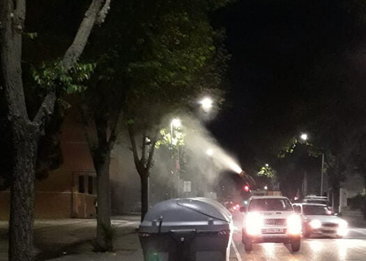 El Ayuntamiento de Guadalajara inicia la campaña de fumigación en parques y zonas arboladas de la ciudad