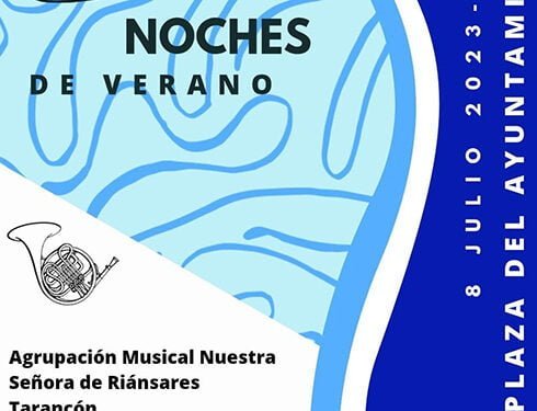 El concierto ‘Noches de Verano’ llega a la plaza del Ayuntamiento de Tarancón el sábado