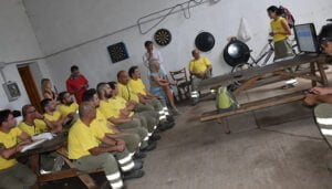 El Gobierno regional agradece a los trabajadores del Plan Infocam su labor en la prevención y extinción de incendios forestales como el de ayer en Castejón