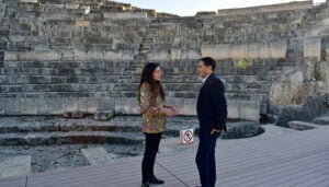 El parque arqueológico de Segóbriga ha recibido en el primer semestre del año un total de 35.112 visitantes