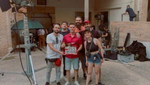 El profesor de la UCLM Carlos Valle rueda con sus estudiantes un nuevo corto tras el éxito de “Nacer”