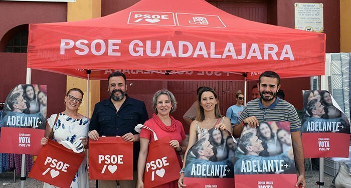 El PSOE de Guadalajara destaca la consistencia del proyecto de Pedro Sánchez y su “actitud limpia” frente a un PP anclado en “mentiras, bulos y falsedades”
