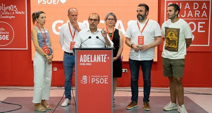 El PSOE destaca el resultado obtenido en Guadalajara y asegura que el PP “ha fracasado” en su objetivo de formar Gobierno con la ultraderecha