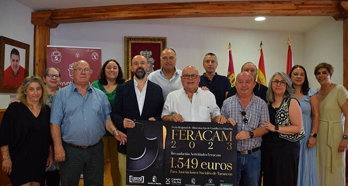 Entregada la recaudación de FERACAM para las asociaciones sociosanitarias de Tarancón