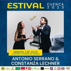 Escenario de lujo para Estival Clásico Antonio Serrano y Constanza Lechner en la Catedral de Cuenca