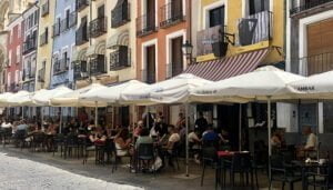 Este lunes comienza en Cuenca una campaña especial de control de las terrazas de verano