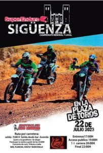 Este sábado, campeonato local y regional de SuperEnduro en Sigüenza