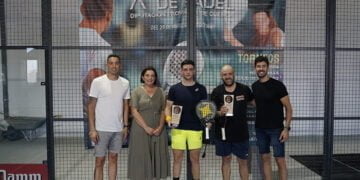 Gran torneo de pádel el celebrado en Quintanar el pasado 8 de julio