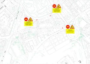 Habrá cortes de tráfico de la calles Arrabal del Agua, La Carrera y  Zaragoza desde el lunes 10 de julio
