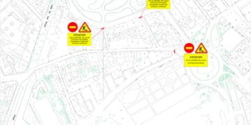 Habrá cortes de tráfico de la calles Arrabal del Agua, La Carrera y  Zaragoza desde el lunes 10 de julio