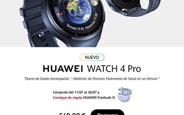 Huawei Watch 4 Pro Blue ya está disponible en España: una combinación de diseño futurista y materiales reciclados 1 Huawei Watch 4 Pro Blue ya está disponible en España una combinación de diseño futurista y materiales reciclados