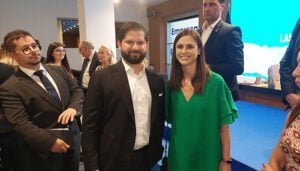 Impulsa Guadalajara presente en un encuentro empresarial con el presidente de la República de Chile, Gabriel Boric Font