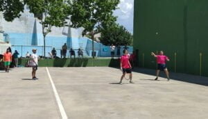 Isaac Martínez y José Andrés Mota se hacen con el título de campeones en el frontón de La Parrilla
