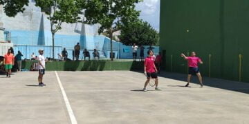 Isaac Martínez y José Andrés Mota se hacen con el título de campeones en el frontón de La Parrilla