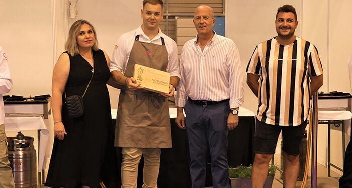 Juan Redondo, del Restaurante Santerra de Madrid, gana el XIII Concurso Nacional de Cocina ‘Ajo Morado Las Pedroñeras’