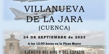 Jura de Bandera para personal civil del ALA 14 en Villanueva de la Jara