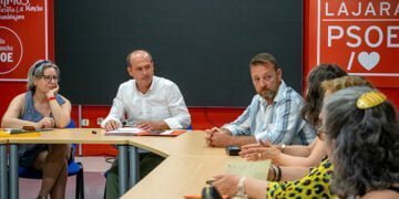 La candidatura de PSOE Guadalajara al Congreso y al Senado traslada a UGT el compromiso de Pedro Sánchez de alcanzar el pleno empleo