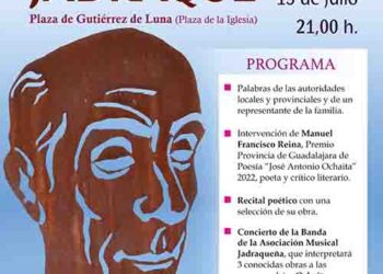 La Diputación de Guadalajara homenajea al poeta José Antonio Ochaíta en el cincuentenario de su fallecimiento