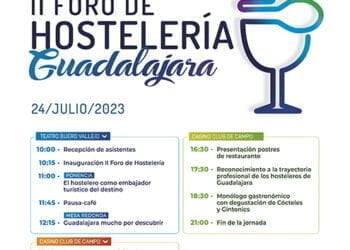 La Federación de Turismo y Hostelería de Guadalajara desarrollará el II Foro de Hostelería de la provincia 7 La Federación de Turismo y Hostelería de Guadalajara desarrollará el II Foro de Hostelería de la provincia
