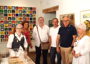 La Fundación Antonio Pérez ya tiene en el espacio vitrinas la muestra de Pilar Carpio la Construcción de la forma
