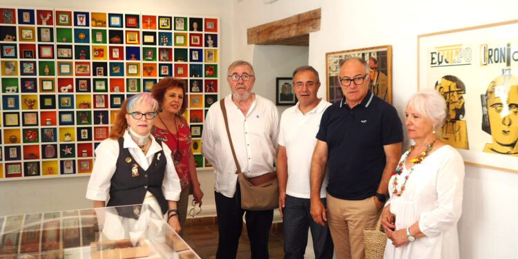 La Fundación Antonio Pérez ya tiene en el espacio vitrinas la muestra de Pilar Carpio la Construcción de la forma