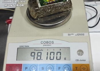 La Guardia Civil investiga a una persona por tráfico de drogas en Honrubia