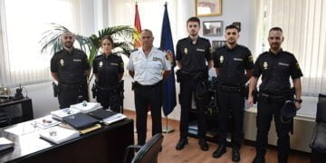 Las comisarías de Cuenca y Guadalajara incorporan siete y seis policías nacionales en prácticas