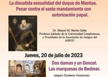 Miércoles y jueves, XVIIII Ciclo de Conferencias de Verano del Archivo Histórico Provincial de Guadalajara en Sigüenza