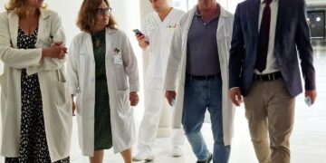 La zona de ampliación del Hospital acoge ya el servicio de hospitalización de pacientes de Geriatría y Psiquiatría