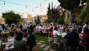 Nuevo éxito de la cena en el Jardín de Sofía, segundo lugar emblemático para conmemorar la capitalidad gastronómica