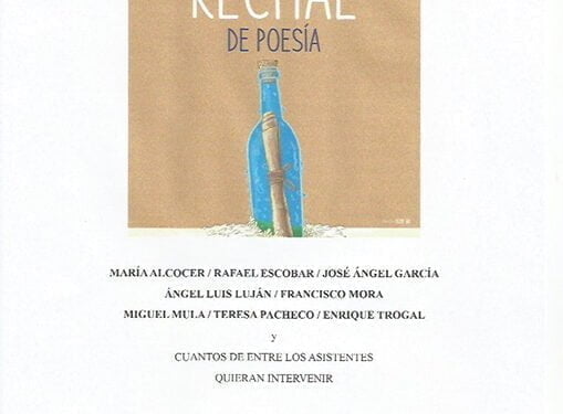 Recital de “Poesía para náufragos” en el jardín del alfar de Pedro Mercedes