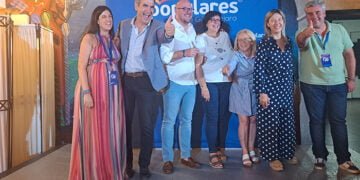 Román destaca que el PP ha pasado de ser la tercera fuerza política en Guadalajara a ser la primera