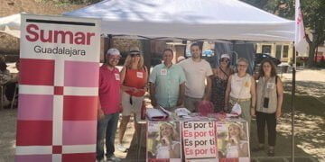 Sumar Guadalajara defiende “políticas contra la emergencia climática” desde Sigüenza y Molina a las puertas de una ola de calor