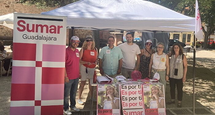 Sumar Guadalajara defiende “políticas contra la emergencia climática” desde Sigüenza y Molina a las puertas de una ola de calor