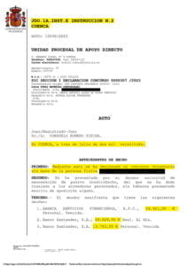 Un empresario conquense consigue liberarse de más de 70.000 euros de deuda gracias a la Ley de la Segunda Oportunidad