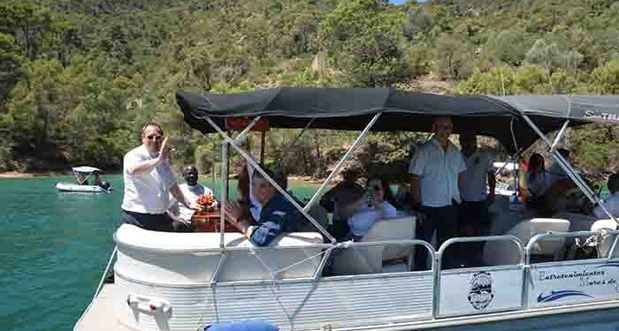 XXI Procesión Marinera de la Liga Naval de Castilla-La Mancha en el embalse de Bolarque