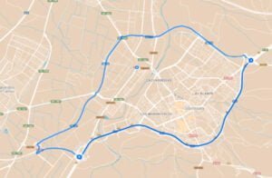 Afecciones al tráfico en la A-2 por obras a su paso por Guadalajara capital