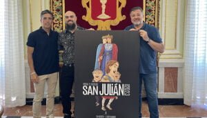 Arturo García Blanco presenta un cartel que reivindica el carácter más tradicional de las fiestas de San Julián